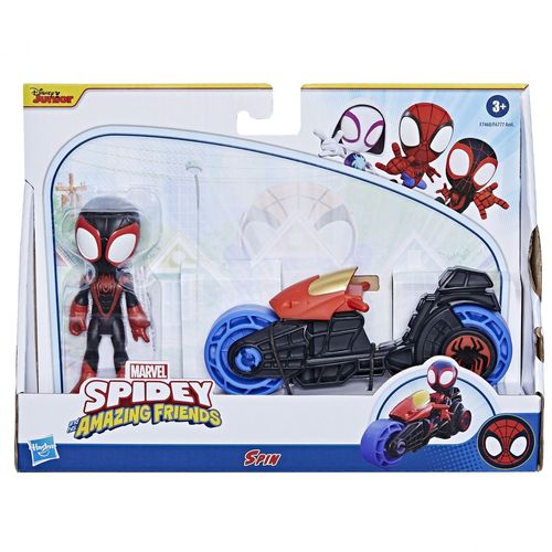Spidey Et Ses Amis Extraordinaires Miles Morales : Spider-Man Et Moto