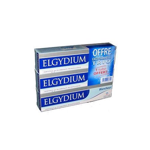 Elgydium Blancheur 3 Tubes Dont 1 Offert 