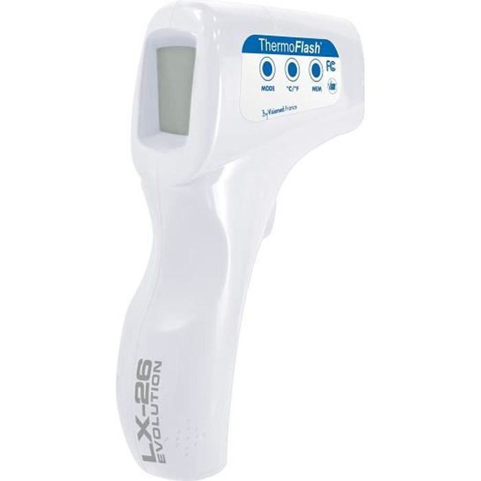 Visiomed Pca Thermoflash Lx26e Blanc Thermomètre Médical Sans Contact