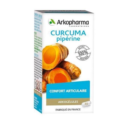 Arkogelules Curcuma Piperine Arkopharma 45 Gelules 