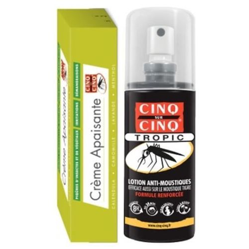 Cinq sur Cinq Tropic 75ml & Crème Apaisante 40g
