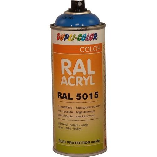 Peinture Acrylique Ral 5015 Bleu Ciel Brillant 400 Ml Dupli Color