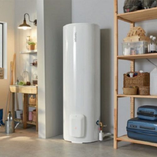 Chauffe-eau 250L ZENEO vertical sur socle stéatite ACI Hybride D575 - ATLANTIC - 154318