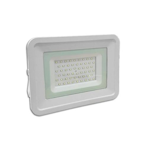 Projecteur Led 30w Extra Plat Ip65 (150w) Étanche Blanc Optonica - Teinte De Lumière:Blanc Chaud (2700k) Couleur:Noir Teinte De