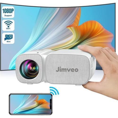 Videoprojecteur, Jimveo Mini Projecteur Portable, 7500L