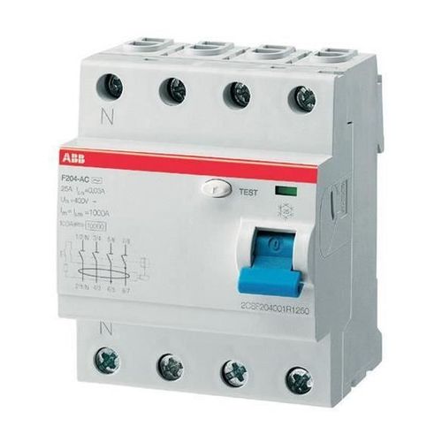 ABB 442041 - Interrupteur différentiel 25A 30mA Type AC 4pôles - F204