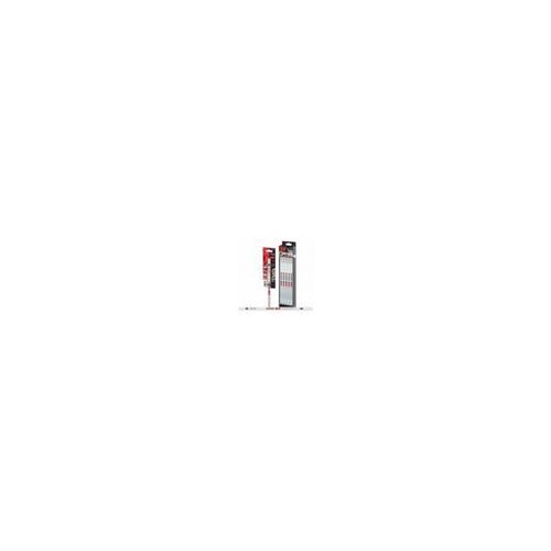 Lames de scies a metaux bi-metal désignation carte de 2 lamesdenture 24 tpi - 10 dents-cm