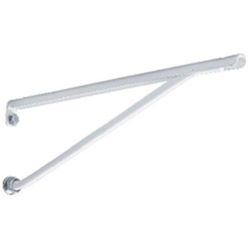 Porcher Sachet de 2 consoles pour lavabos collectifs et vis de fixation longueur 35cm. blanc Réf D5705AC