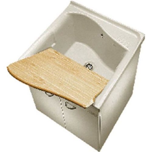 Porcher Bac à laver LAGO Lg : 60cm Céramique Blanc J350201
