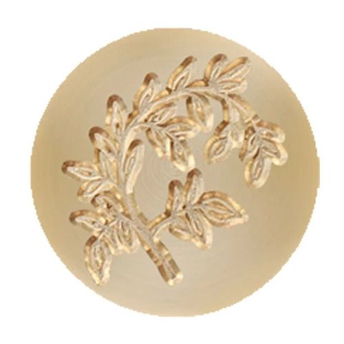Tête D'impression De Timbre De Sceau D'avertissement,Plaqué Or,Laiton,Vintage,Rond,Antique,Bancs,Invitations,Scrapbooking,Bricolage,La Tête De Timbre #J