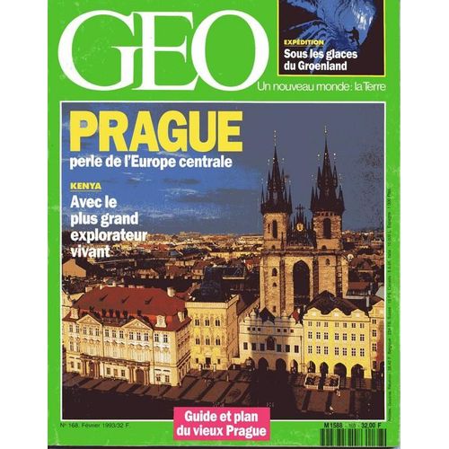 Geo N° 168 : Prague Perle De L'europe Centrale