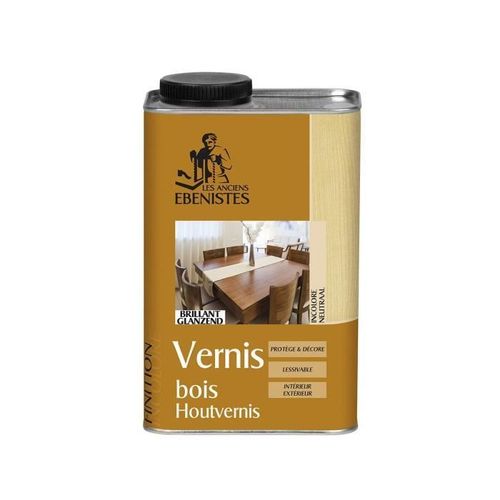 VERNIS BOIS BRILLANT - Les anciens ébénistes 1 Incolore