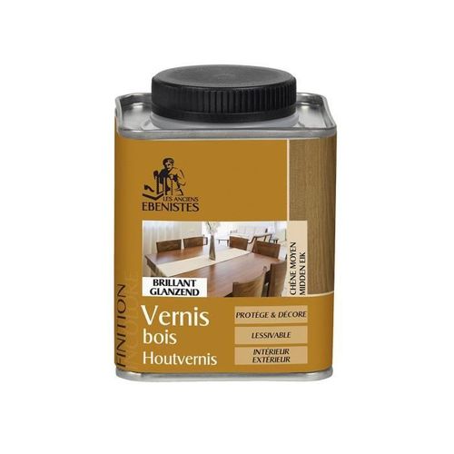 VERNIS BOIS BRILLANT - Les anciens ébénistes 0,25 Chêne Moyen