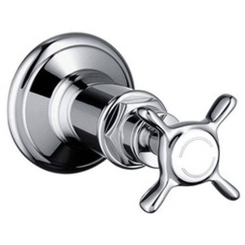 AXOR Montreux Set de finition pour robinet d'arret 1-2" et 3-4" nickel brossé