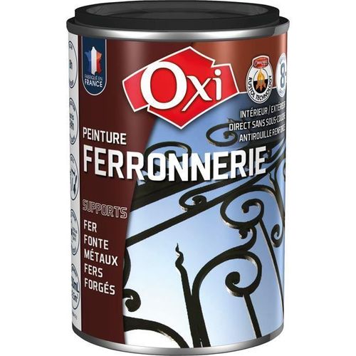 PEINTURE FERRONNERIE NOIR EXTRA MAT 250 ML