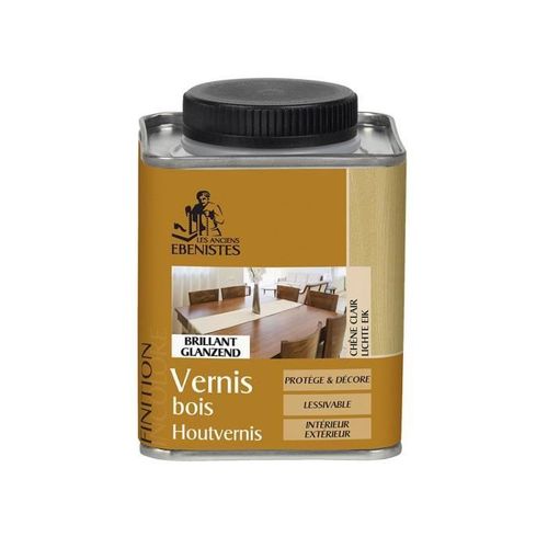 VERNIS BOIS BRILLANT - Les anciens ébénistes 0,25 Chêne Clair