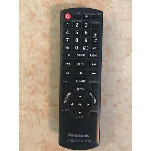 Telecommande d origine Panasonic audio system référence N2QAYB001144 