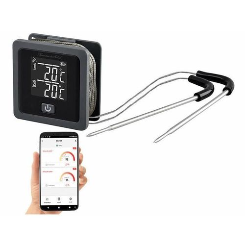 Thermomètre De Cuisson Magnétique Connecté Avec 2 Sondes
