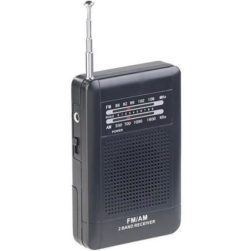 Récepteur radio analogique de poche FM/AM "TAR-202"