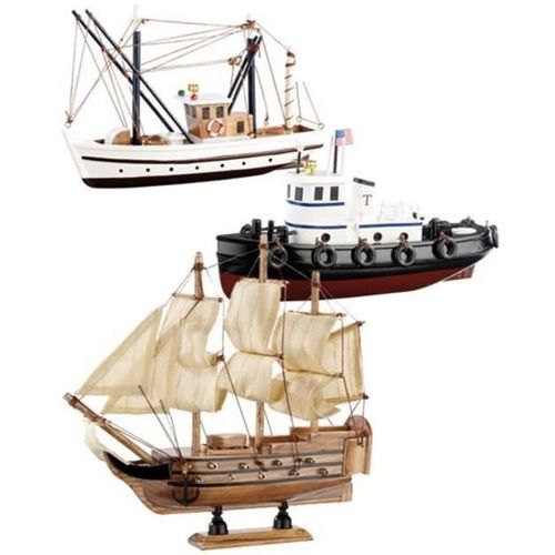 Lot De 3 Bateaux En Kit-Playtastic