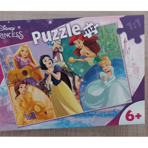 Puzzle Princesses Disney 112 Pièces