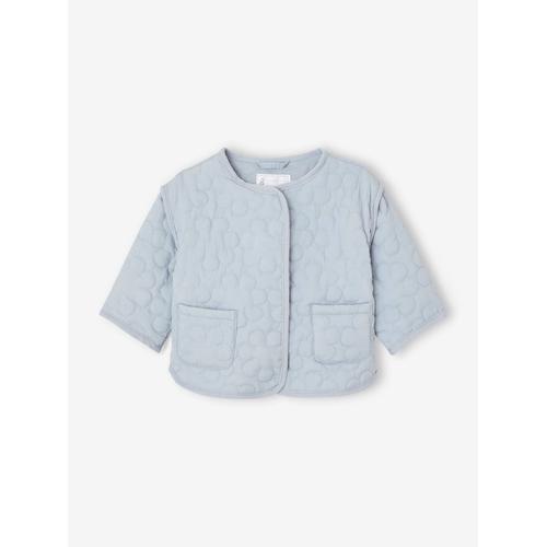 Veste Matelassée Bébé Bleu Pâle