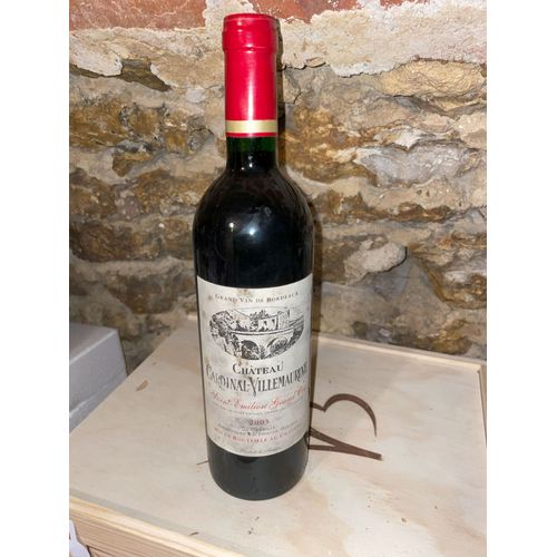 Vin Bordeaux - Saint Emilion Grand Cru - 2005 - Chateau Cardinal Villemaurine