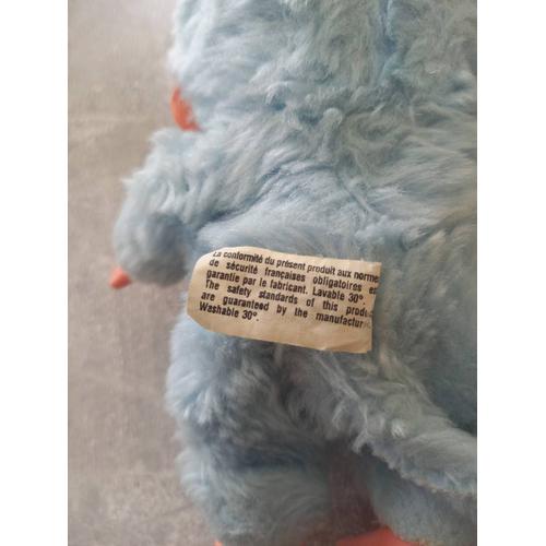 Peluche Kiki Bleu Ciel Ajena Année 1974