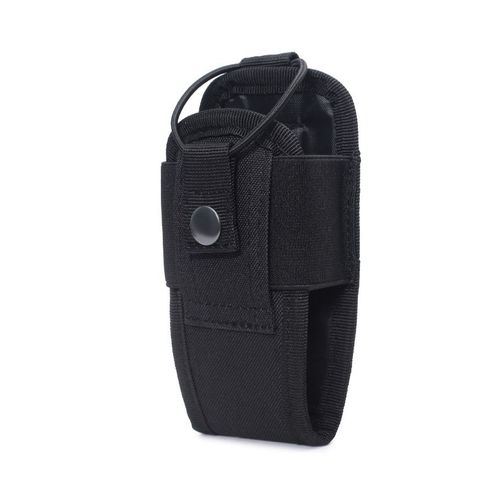 Pochette Radio Tactique Nylon 600d Noir