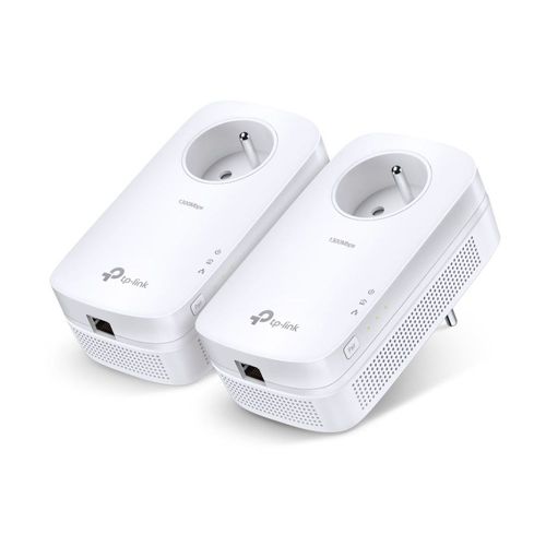 TP-Link TL-PA8015P KIT - Kit d'adaptation pour courant porteur 1GbE, HomePlug AV (HPAV), HomePlug AV (HPAV) 2.0 - Branchement mural (pack de 2)