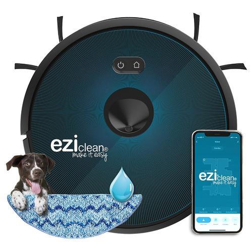 Ezicom e.ziclean Aqua connect x650 - Aspirateur - robot - sans sac - noir