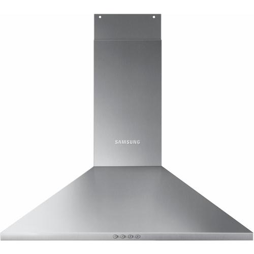 Samsung NK24M3050PS - Hotte - hotte décorative - largeur : 60 cm - profondeur : 45 cm - extraction et recirculation (avec kit de recirculation supplémentaire) - acier inoxydable