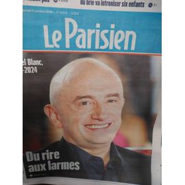 Michel Blanc . Les Bronzés  . Cinema . Hommage . Ed 05.10.24. . Parisien Journal