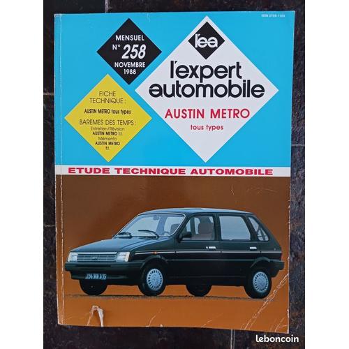 Revue Technique Austin Mini Metro 1000 - 1300 Et 1300 Turbo