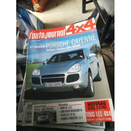 L Auto Journal 4x4 5 De 2003 Toyota Land Cruiser D4d Vxe,Peugeot Partner 2.0 Hdi Ushuaia Grand Raid,Porsche Cayenne Turbo,Volvo Xc70 D5 Bva,Toyota Rav4 D4d Vx,Hyundai Santa Fe 2.0 Crdi Gls,Land Rover