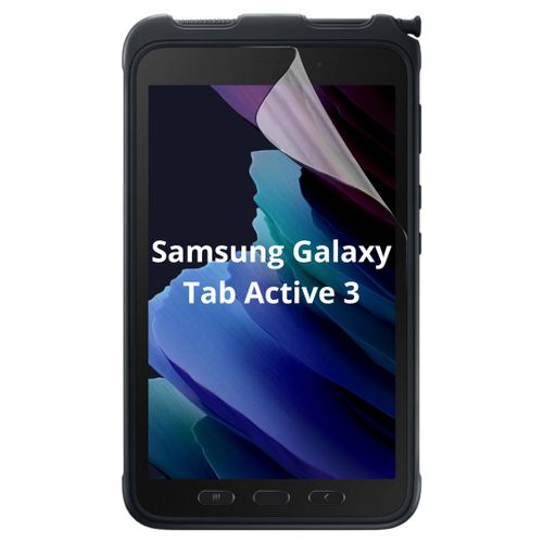 Protection écran pour Samsung Galaxy Tab Active 3 [Pack 2] Film Plastique Protecteur Résistant Ultra Mince Phonillico