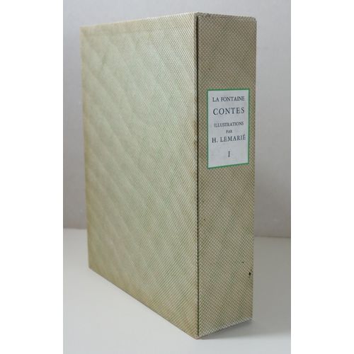 Contes De Jean De La Fontaine. Illustrés Par Henry Lemarié. Tome 1 - Editions Du Rameau D'or