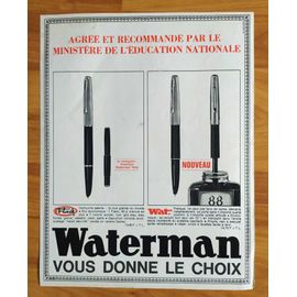 Publicité Papier - Stylos Waterman De 1964