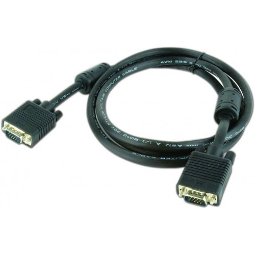 Gembird 1.8m HD15 M/M - Câble VGA, Couleur Noir