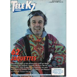 Télé K7 Mensuel 92 - Nicolas Hulot - La Télé Des Inconnus - Coucou C'est Nous - Mystères