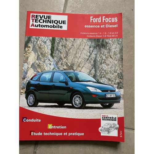 Revue Technique Automobile Cip738.1 Ford Focus Essence Et Diesel