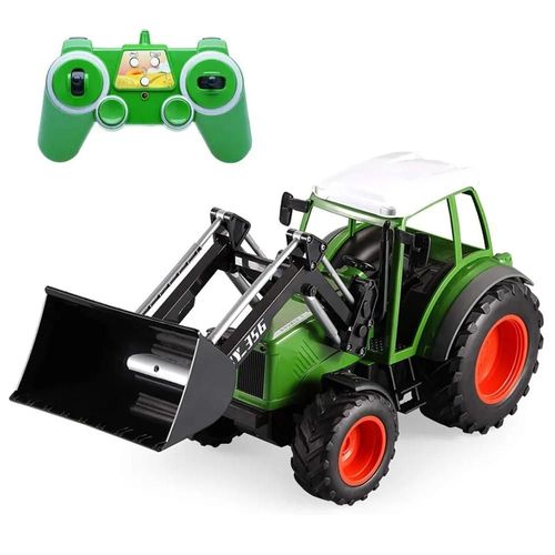 E356 - Double E E594 1:14 Rc Chargeur De Camion, Voitures, Camions, Véhicules'ingénierie, Télécommande, Pelle, Direction Antidérapante, Tracteur, Jouet Pour Garçon, Cadeau
