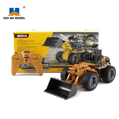 Bulldozer en métal RC RTR 1520 6CH 1/18 2.4GHz, charge avant, jouet'ingénierie, véhicule de tracteur de Construction télécommandé