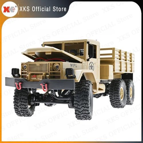 Version Kit Vert - Camion Télécommandé Wpl B 16 B16 Rc 1:16, 2.4g Rc, Voiture À Chenilles Tout Terrain, 6wd, Vitesse De 15 Km/H, Kit Rtr, Vs Wpl B36 C24