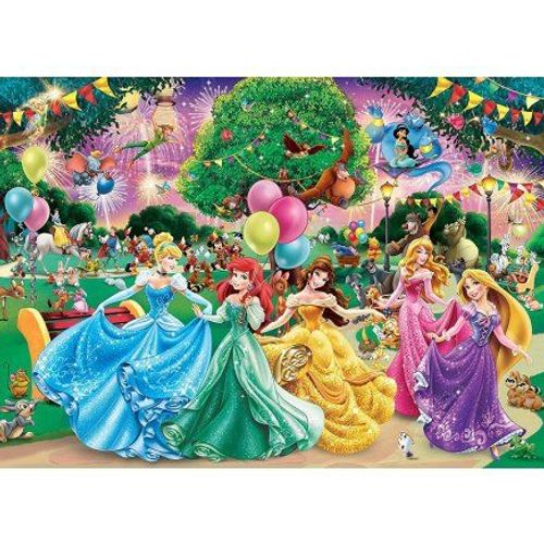 Puzzle Adulte - Le Monde De Disney Et Le Feu D Artifice - 1000 Pieces - King