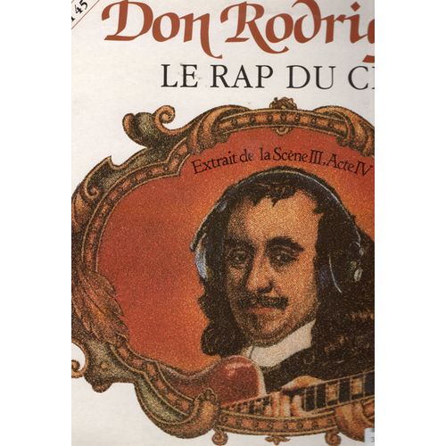 Don Rodrigue "Le Rap Du Cid" Vinyle 45 T 30 Cm Maxi - Rca - 1982
