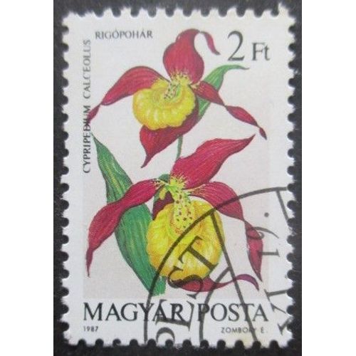 Hongrie N°3130 Orchidées Oblitéré