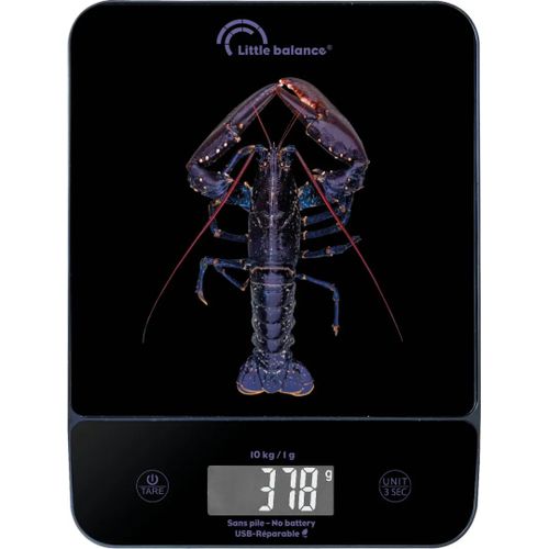 Balance De Cuisine Little Balance Happy Genius 10 Blue Homard Usb, Sans Pile - Ref 8710