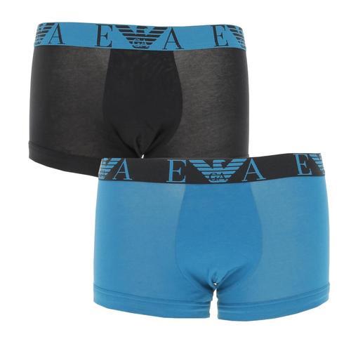 Boxer Armani Exchange Underwear Set Topazio/Nero Bleu Moyen