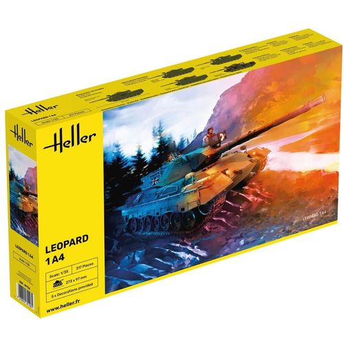 Maquette Char : Leopard 1a4-Heller